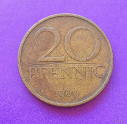 20 пфеннигов 1969 ГДР #03