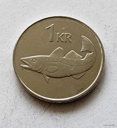 Исландия 1 крона, 2006