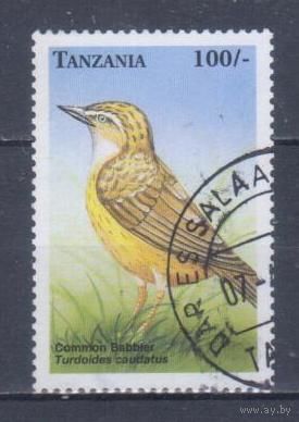 [385] Танзания 1999. Фауна.Птицы. Гашеная марка.