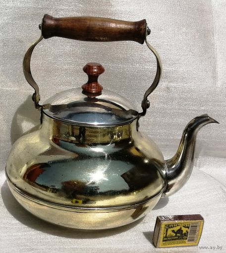 Латунный чайник. СССР, прим  3,1л.