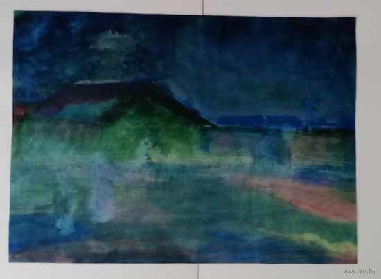 Акварель 29x41