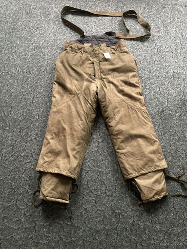 Штаны зимние офицерские цвета хаки 6. На зимнюю рыбалку