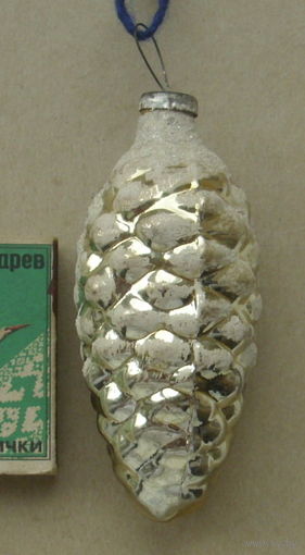 Ёлочная игрушка. Шишка. В-56.
