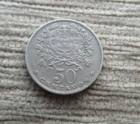 Werty71 Португалия 50 сентаво 1965