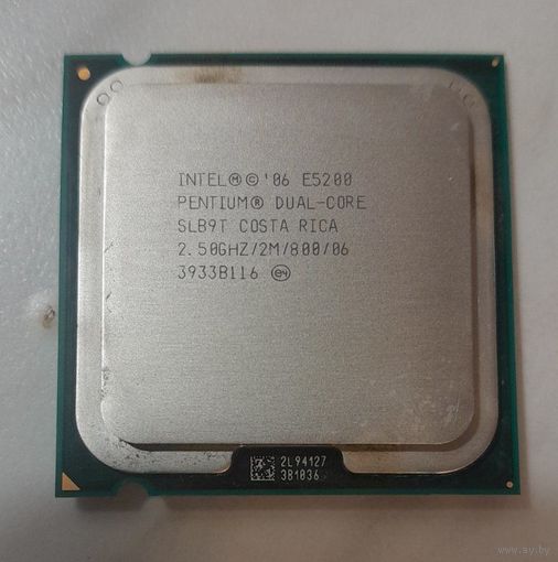 Процессор Intel Pentium Dual-Core E5200 2.50GHZ/2M/800/06 (socket LGA775)