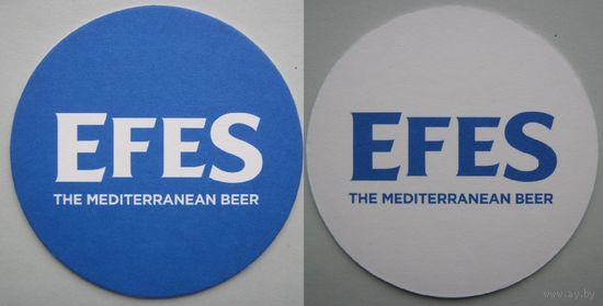 Подставка под пиво Efes / Турция/.
