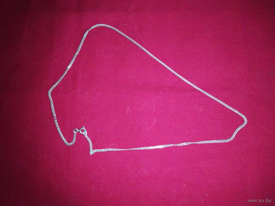 Цепочка женская, на тонкую шею. Серебро