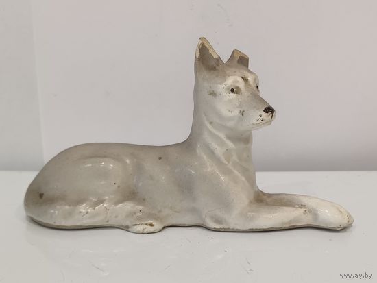 Все лоты с 1р.Редкая Кировский фаянсовый завод Собака