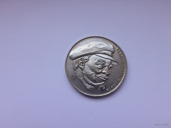 1 песо 2002 года. Куба. Владимир Ильич Ленин. Шайба