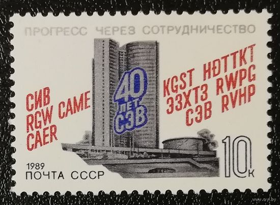 СЭВ (СССР 1989) чист