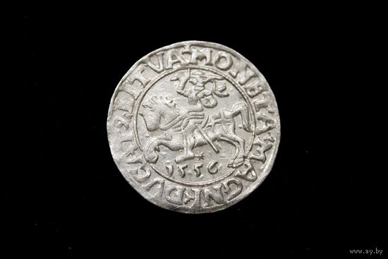 Полугрош 1556 г. Вильно (Великое Княжество Литовское), Сигизмунд Август. Сохран!