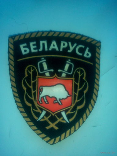 Шеврон "Беларусь" с зубром