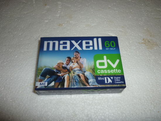 Видеокассета MiniDV Maxell 60. Новая
