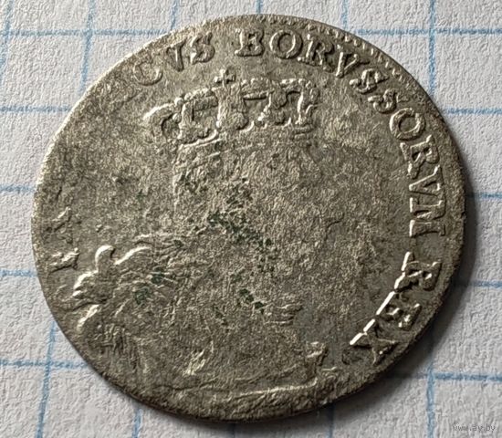 6 грошей 1757 Пруссия