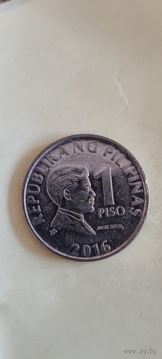 Филиппины 1 песо 2016
