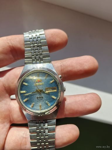 Часы ориент автоподзавод, япония, нерж, на ходу