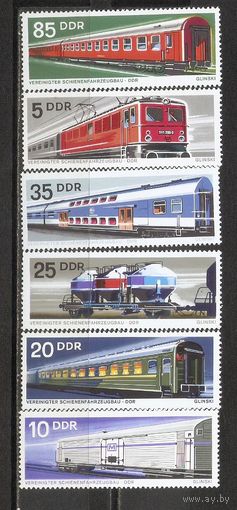 ФФ2 ГДР 1973 Вагоны