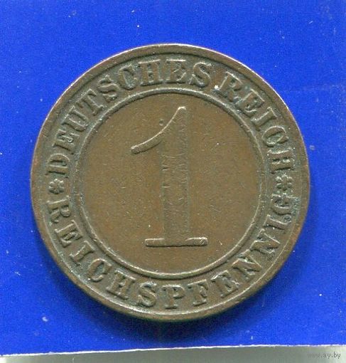 Германия 1 пфенниг 1929 А