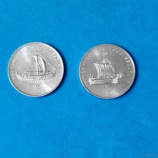 1/2 чон(2002г.) КНДР.UNC