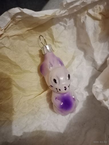 Редкая Ёлочная игрушка - Мышь 1