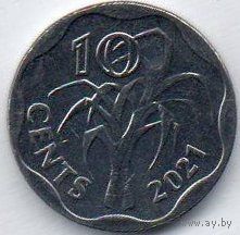 10 центов 2021 Эсватини