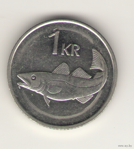 1 крона 1999 г.