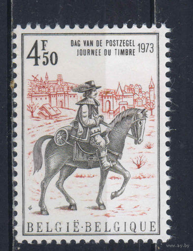 Бельгия Кор 1973 День письма Конный почтальон #1721**