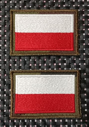 Шеврон нашивной флаг Польши