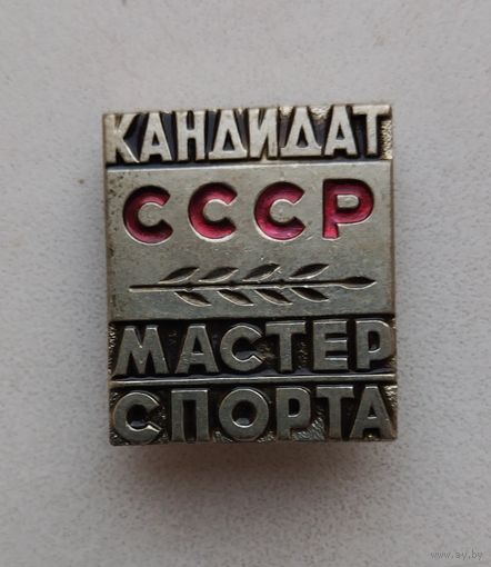 Кандидат в мастера спорта СССР тяжелый