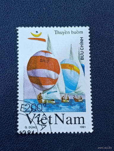 Вьетнам 1991г. Парусный спорт