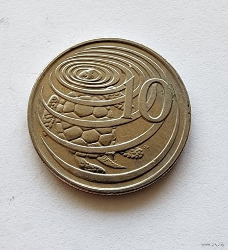 Каймановы острова 10 центов, 2002