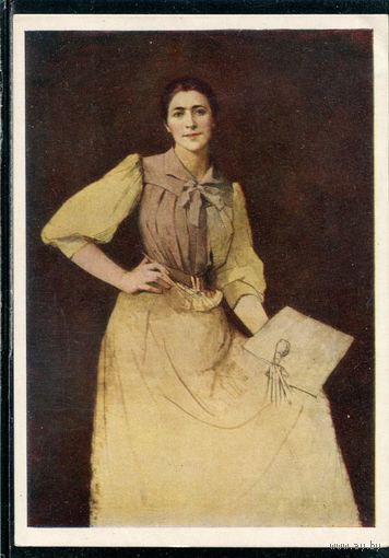 Белинская-Богданович Анна. Автопортрет. 1956г