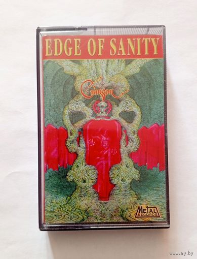 Аудиокассета EDGE OF SANITY - CRIMSON I, CRIMSON II 1996 г.