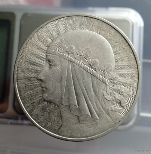 10 злотых 1933. Польша.