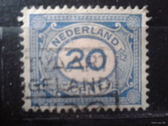 Нидерланды 1921 Стандарт, цифра  20с