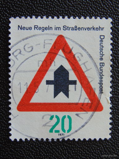 Германия 1971 г. Знак.