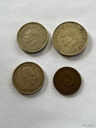 Турция 4  монеты