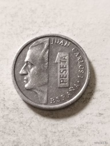 Испания 1 песета 2001