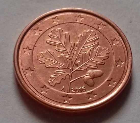 1 евроцент, Германия 2015 A, D, F, G, J, AU
