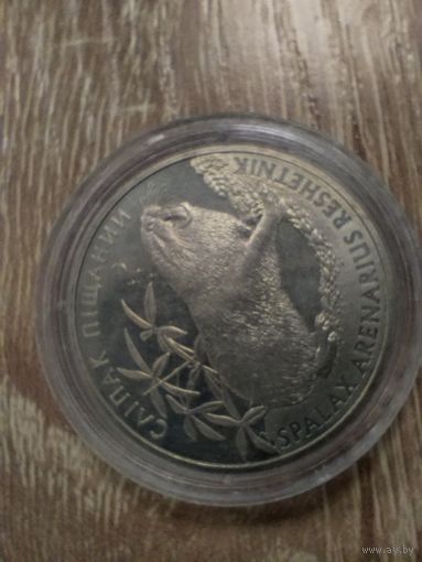 Монета Песчаный слепыш 2 грн., 2005 г.