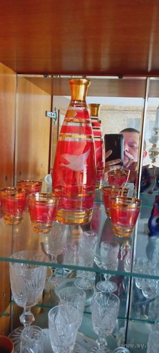 Графин с рюмками СССР