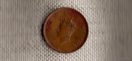 Индия Британская 1/2 пайс(пайса) 1940/Георг 5(En)
