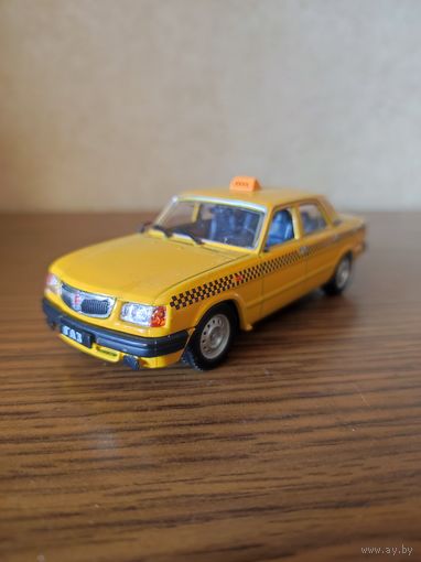 Газ 3110 такси 1:43