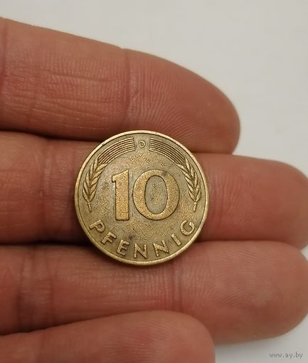 10 пфеннигов 1978г. (D). Германия.
