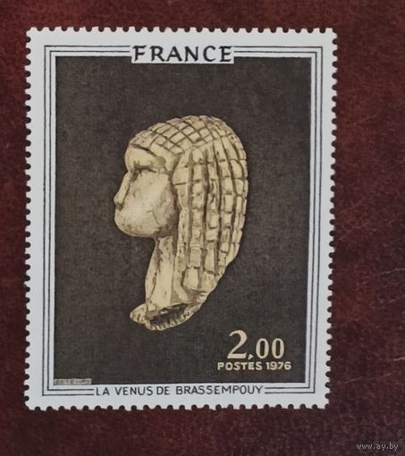 Франция**  искусство  Венера Брассампуйская  полная серия без наклеек и их следов