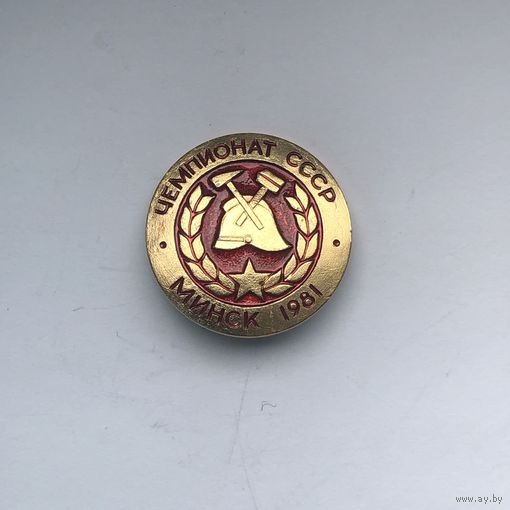 Чемпионат СССР Минск 1981