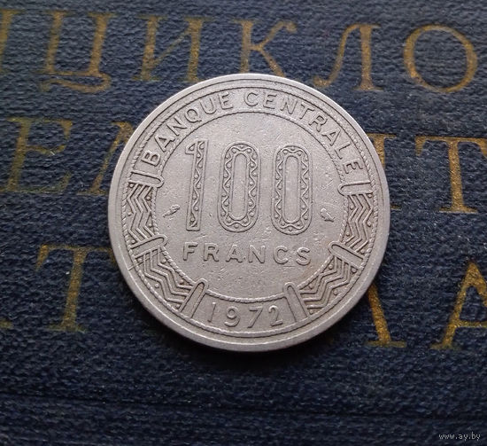 100 франков 1972 Чад #01