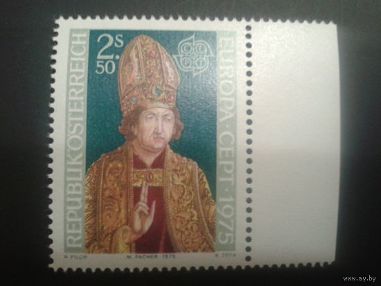 Австрия 1975 Европа, живопись**