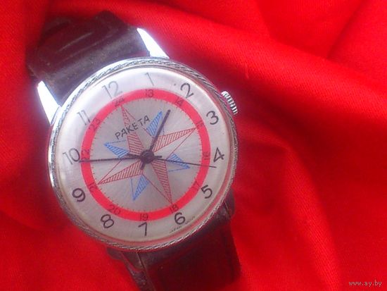 Часы РАКЕТА 2609НА РОЗА ВЕТРОВ , РЕДКИЕ в ДОСТОЙНОМ СОСТОЯНИИ