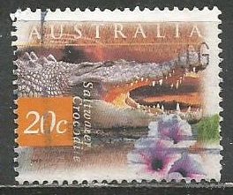 Австралия. Крокодил. 1997г. Mi#1630.